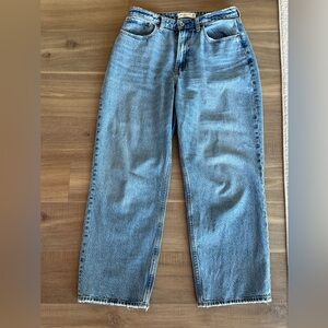 Abercrombie, the loose high-rise jeans